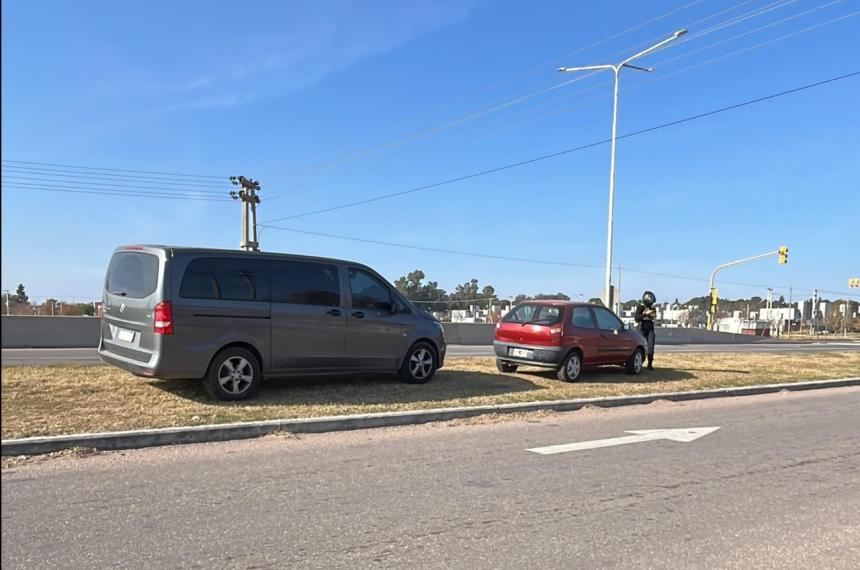 Los automóviles que estaban en infracción