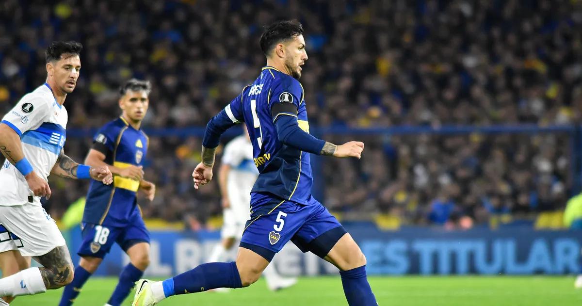 Paredes se lesionó antes de comenzar el partido de Boca ante Universidad Católica