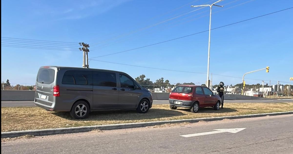 Los automóviles que estaban en infracción