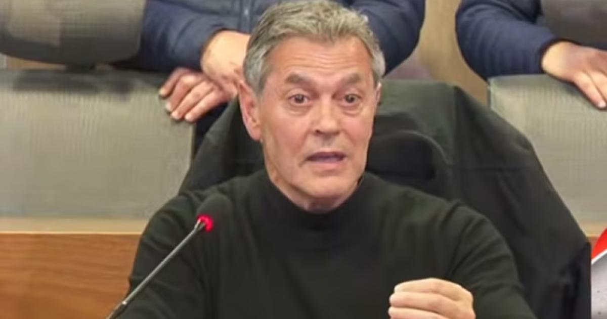 El fiscal Ra�l Garzón en la conferencia de prensa de este s�bado