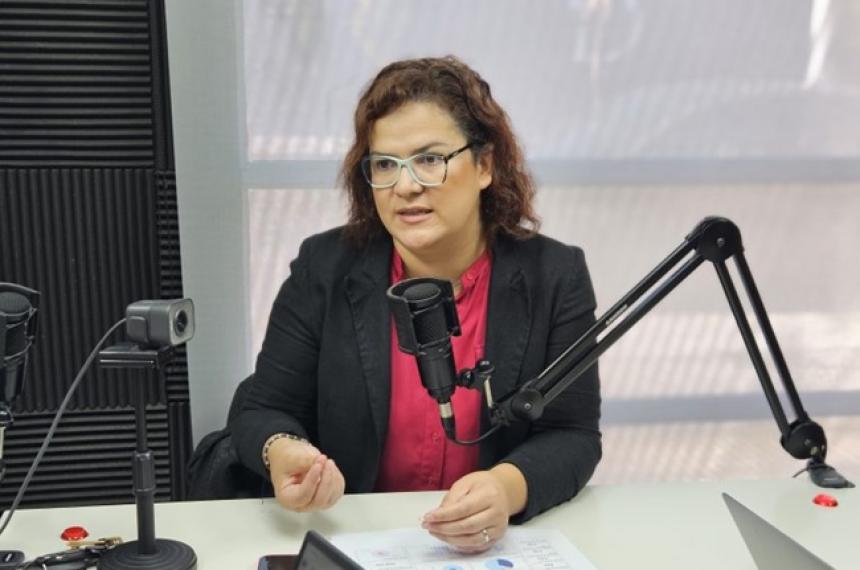 La secretaria de Desarrollo Social Gabriela Echegarayexplicó la iniciativa