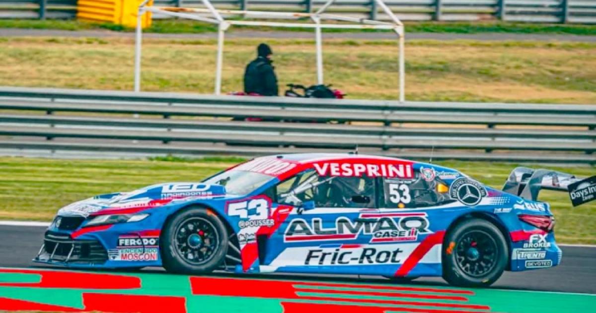 El arrecifeño se quedó con la pole (Solo TC)