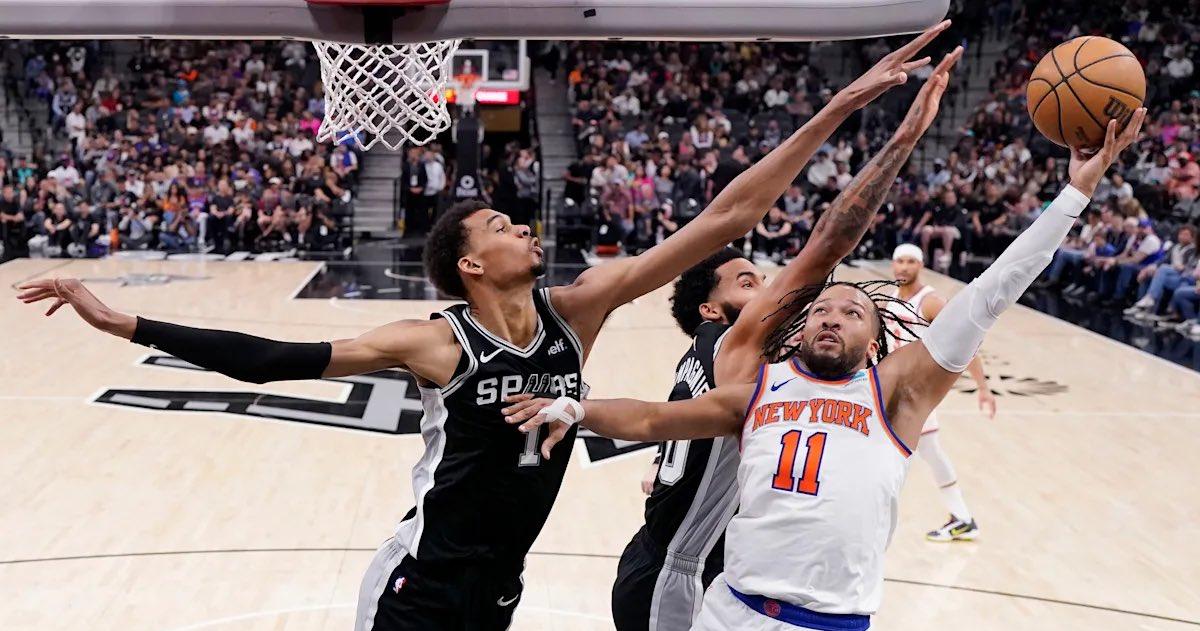Wembayama y Brunson las figuras de Spurs y Knicks que jugar�n las finales de la NBA