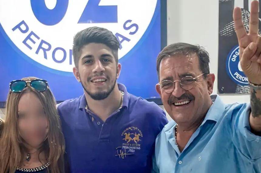  Claudio Gabriel Barrelier (en el medio) detenido por el femicidio de Agostina