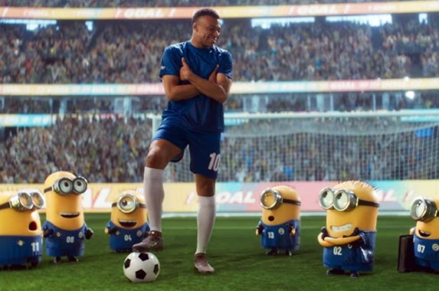 Kylian Mbappé en Minions  Monsters