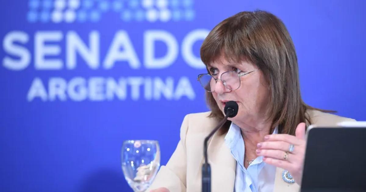 La senadora nacional Patricia Bullrich marcó diferencias otra vez con el presidente Javier Milei