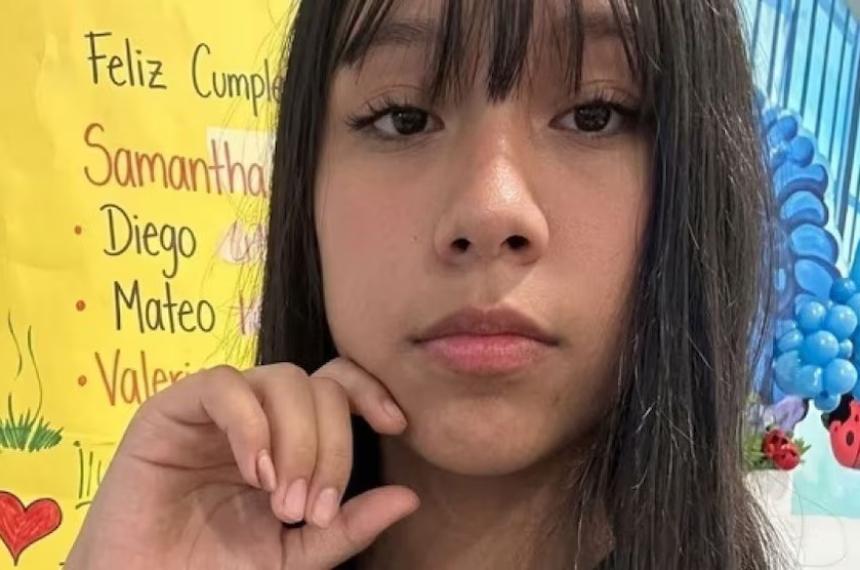 Agostina Vega tenía 14 años