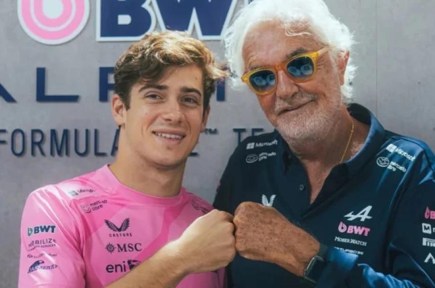 El italiano habló muy bien del piloto argentino y de todo el trabajo que vienen realizando