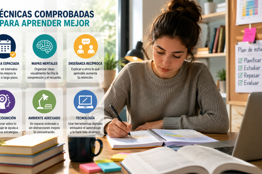 Las técnicas de estudio que recomienda la ciencia para aprender m�s r�pido y recordar mejor la información
