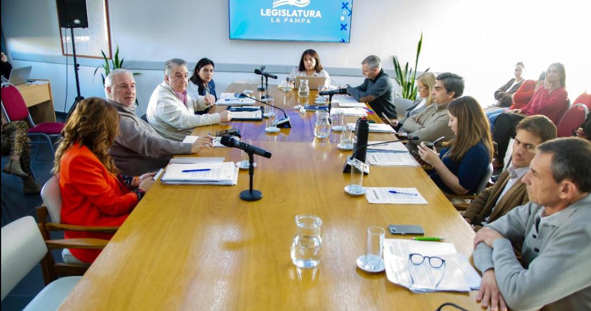También se reunió la Comisión de Legislación Social que preside Laura Trapaglia