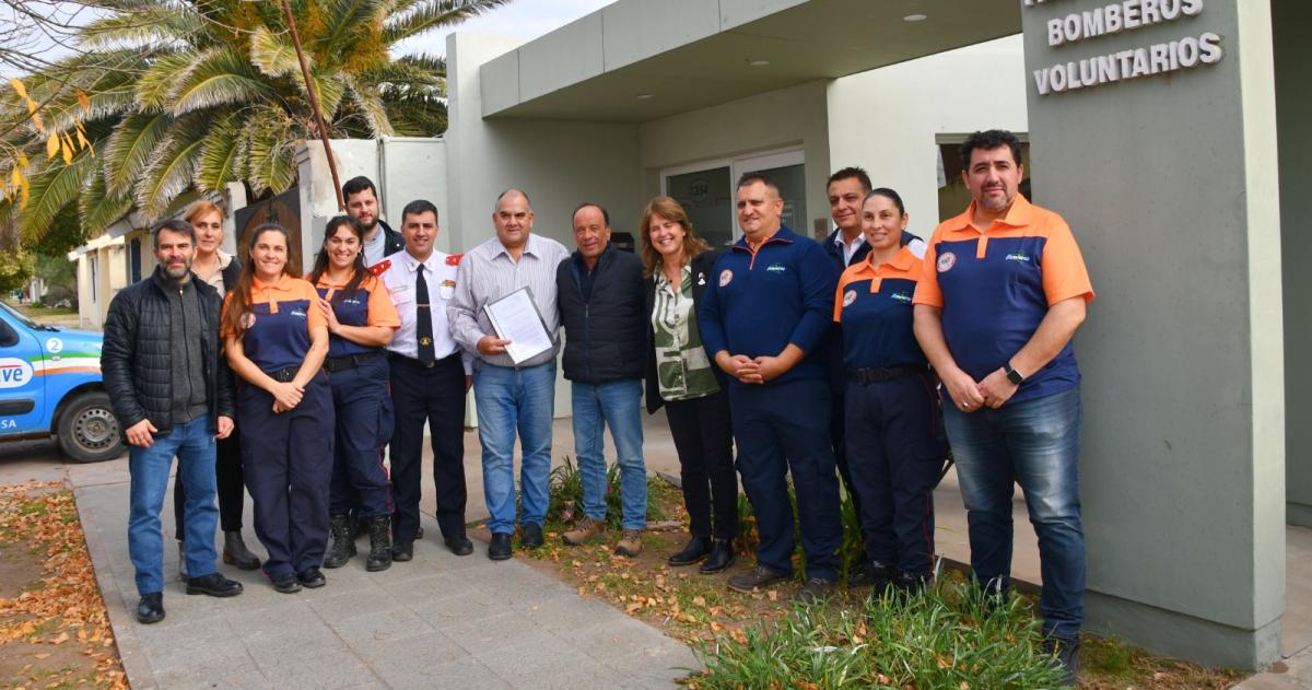 El 2 de junio fue el Día Nacional del Bombero Voluntario