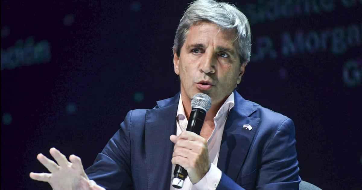 Luis Toto Caputo ministro de Economía