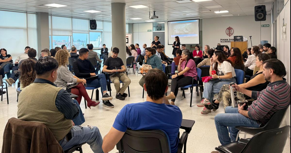 Jueces juezas y funcionarios del Poder Judicial se capacitaron para tener perspectiva de género