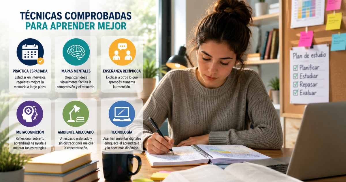 Las técnicas de estudio que recomienda la ciencia para aprender m�s r�pido y recordar mejor la información