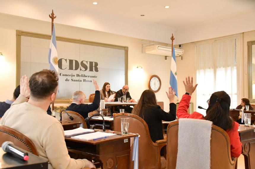 El Concejo Deliberante de Santa Rosa sesionó este jueves