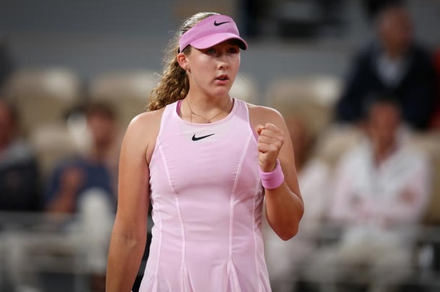 La rusa Andreeva buscar� su primer título grande en Roland Garros
