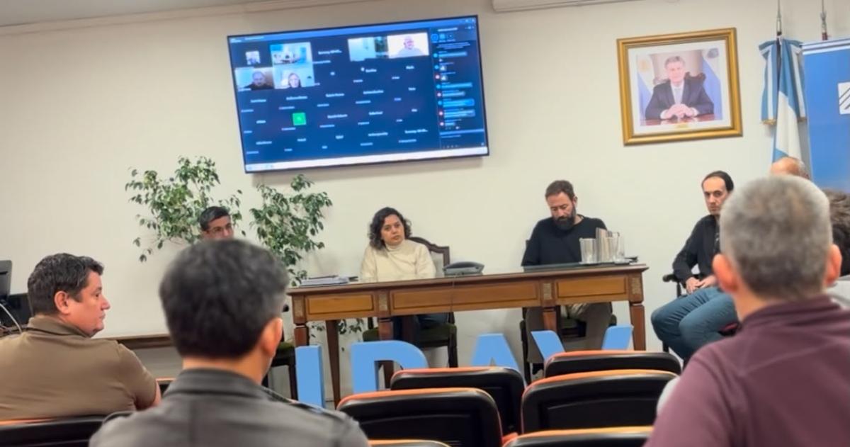 El encuentro fue a la vez presencial y virtual