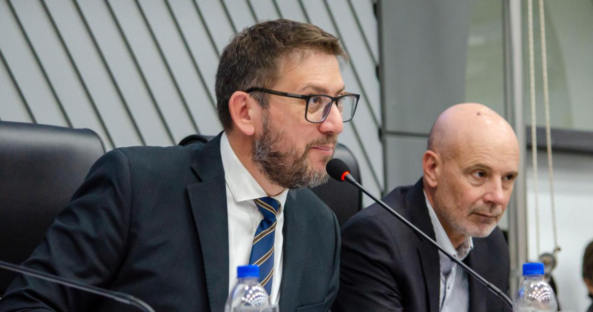 Hern�n Pérez Araujo presidió la sesión de este jueves en la Legislatura provincial