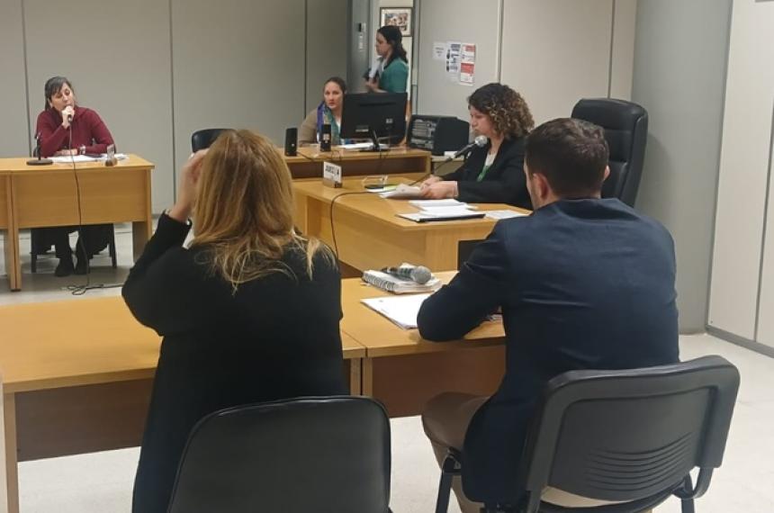 La audiencia se realizó en el Centro Judicial Santa Rosa