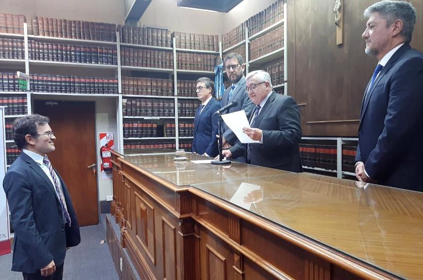 La ceremonia se realizó en el Superior Tribunal de Justicia