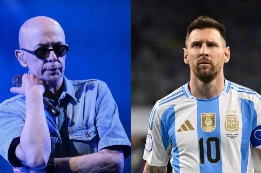 El Indio Solari le grabó un mensaje a Lionel Messi para el próximo Mundial