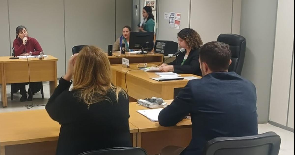 La audiencia se realizó en el Centro Judicial Santa Rosa