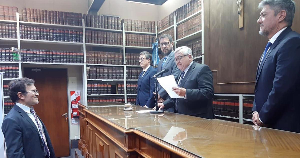 La ceremonia se realizó en el Superior Tribunal de Justicia
