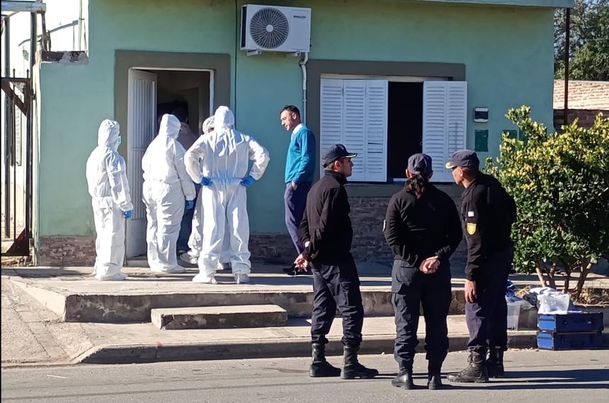 El hecho ocurrió en un departamento de alquiler temporario ubicado en la calle 2