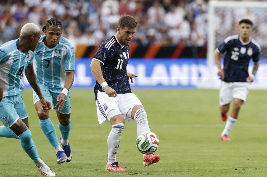 Argentina le ganó 2 a 0 a Honduras