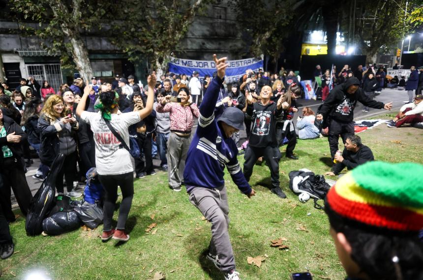 La vigilia comenzó durante la jornada de este s�bado
