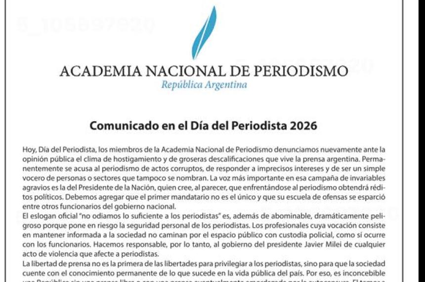 El duro documento fue emitido este domingo 7 de junio