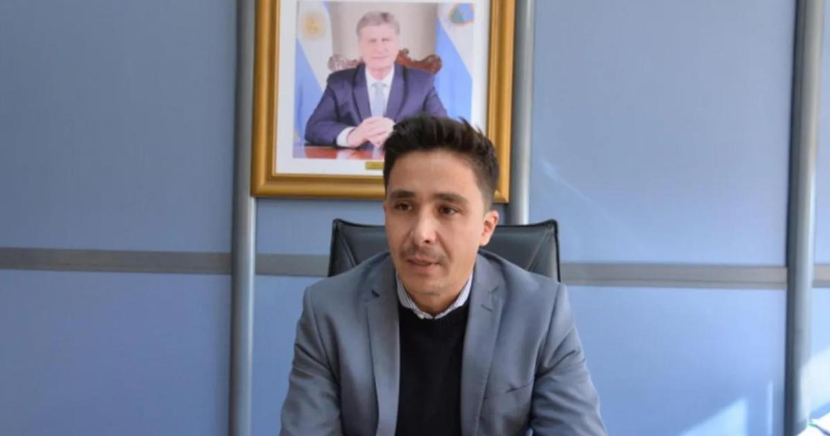 El ministro de Obras P�blicas de la provincia Alfredo Intronati