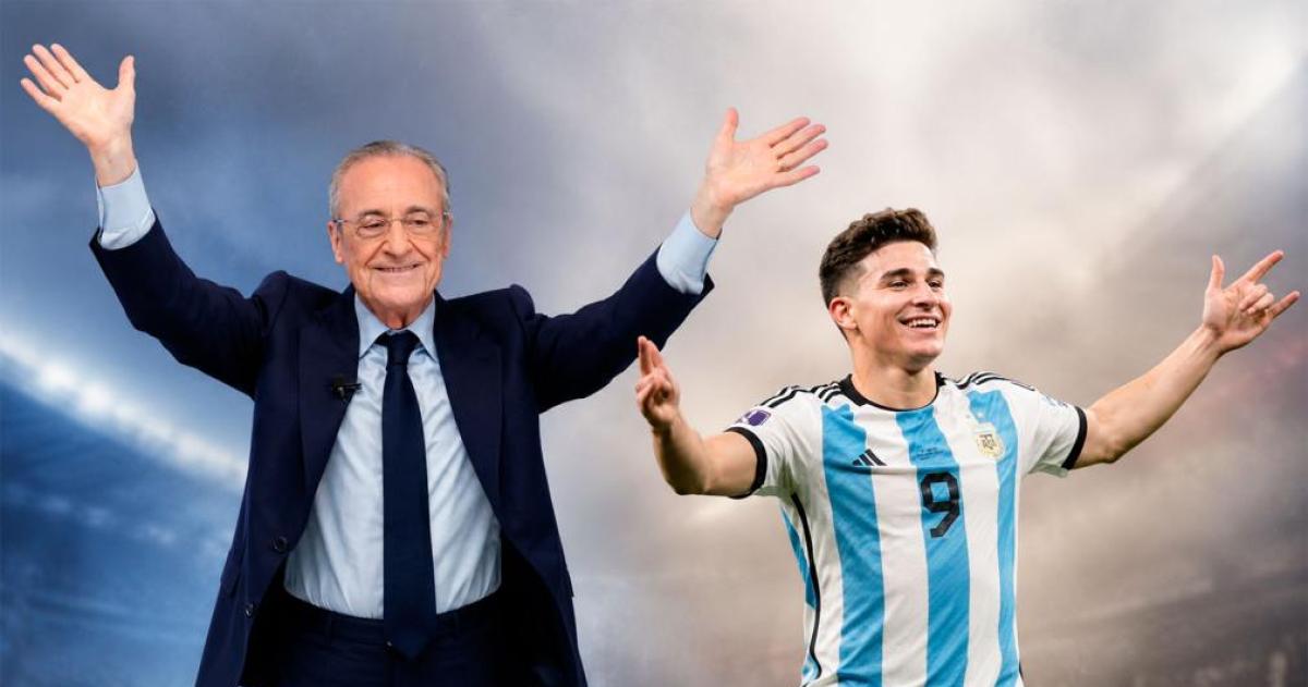 Juli�n Álvarez una de las m�ximas figuras de la Selección Argentina aparece en la mira del Real Madrid como posible incorporación estelar para el nuevo proyecto encabezado por Florentino Pérez y José Mourinho