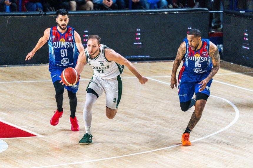 Gimnasia volvió a golpear en Santiago y quedó 2-0 en la serie final