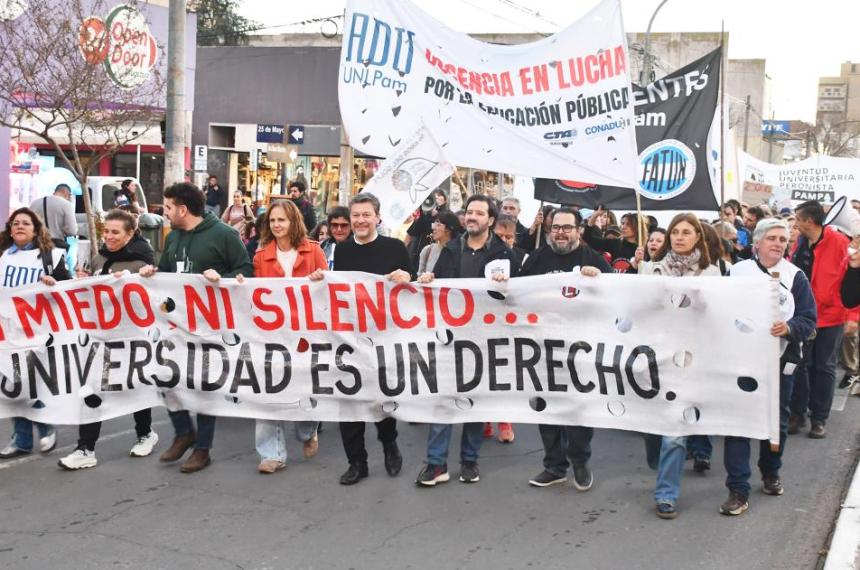 El gremio docente sostiene los reclamos de la Marcha Federal Universitaria