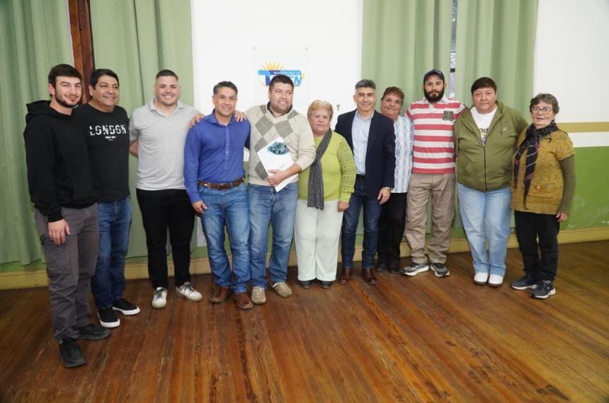 El acto p�blco de reconocimiento se hizo en el Concejo Deliberante