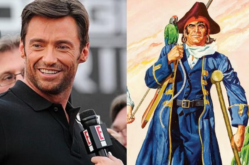 Hugh Jackman dar� vida al pirata Long John Silver en la nueva película de Ridley Scott