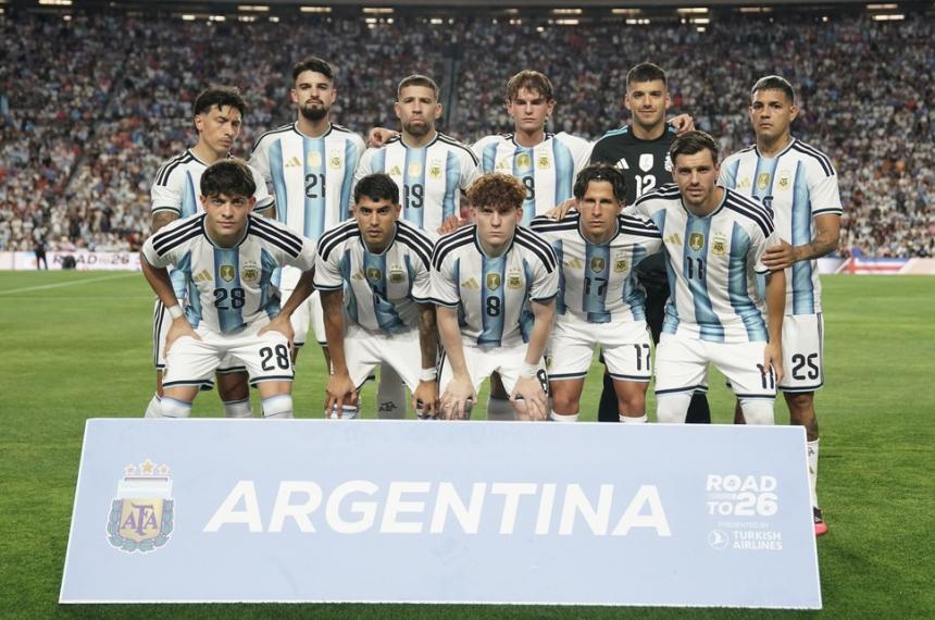 El equipo alternativo que presenta Argentina
