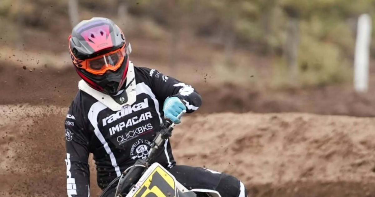 David Caramella fue tercero en la categoría MX3 B
