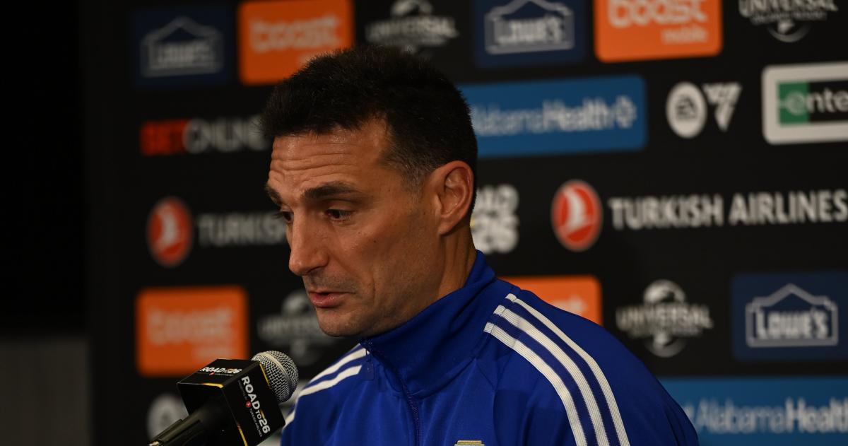 Lionel Scaloni habló en la previa del partido ante Islandia (AFA)