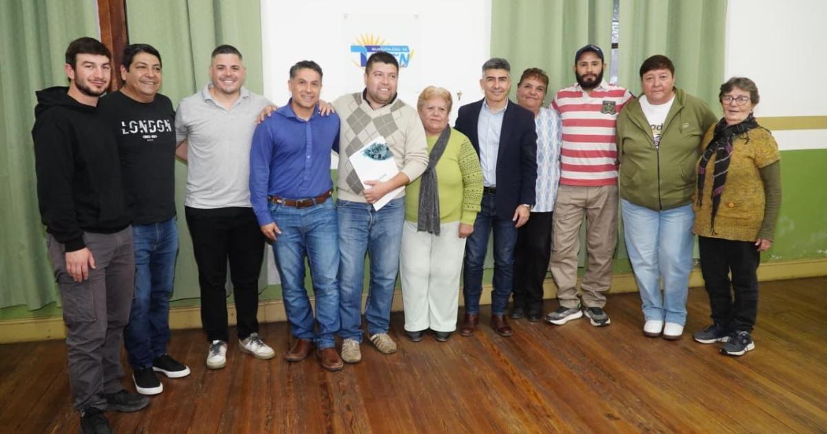 El acto p�blco de reconocimiento se hizo en el Concejo Deliberante