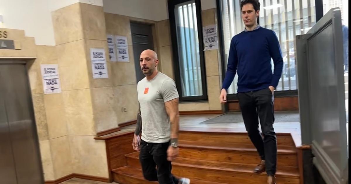 Leonardo Fariña en Comodoro Py en el marco de la Causa Cuadernos