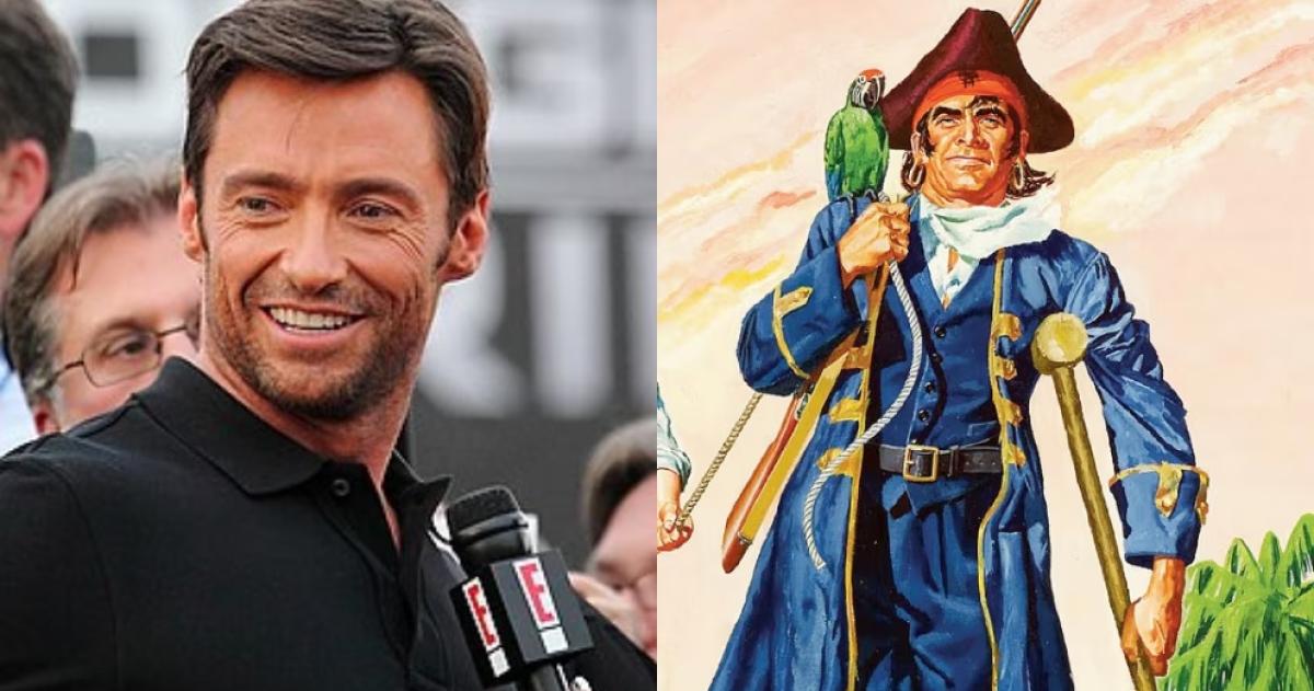 Hugh Jackman dar� vida al pirata Long John Silver en la nueva película de Ridley Scott