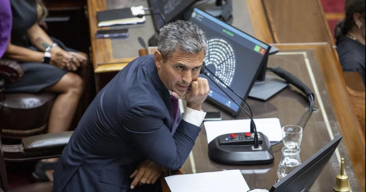 El presidente de la C�mara de Diputados Martín Menem