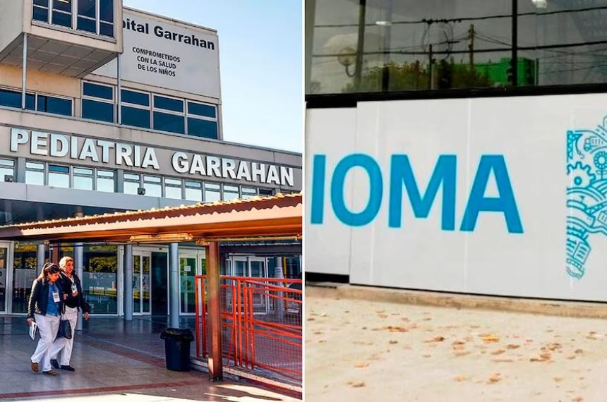 El Hospital Garrahan le reclama al IOMA una deuda de 8278 millones La obra social bonaerense rechaza ese monto y asegura que no le debe nada a Nación