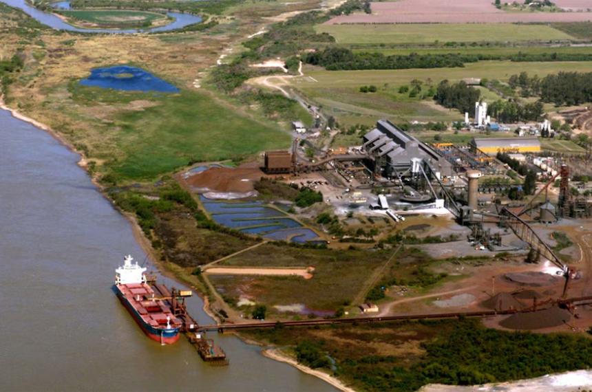 La planta de Villa Constitución Santa Fe frenar� la producción de la acería durante la próxima semana
