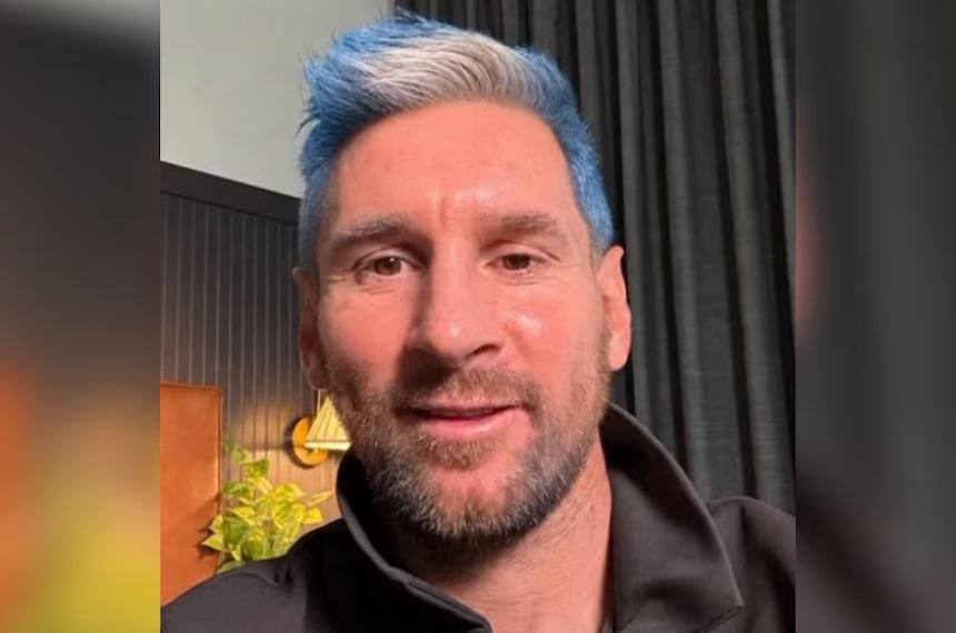 El jugador usó OpenAI para cambiarse el color de su pelo con los colores de Argentina