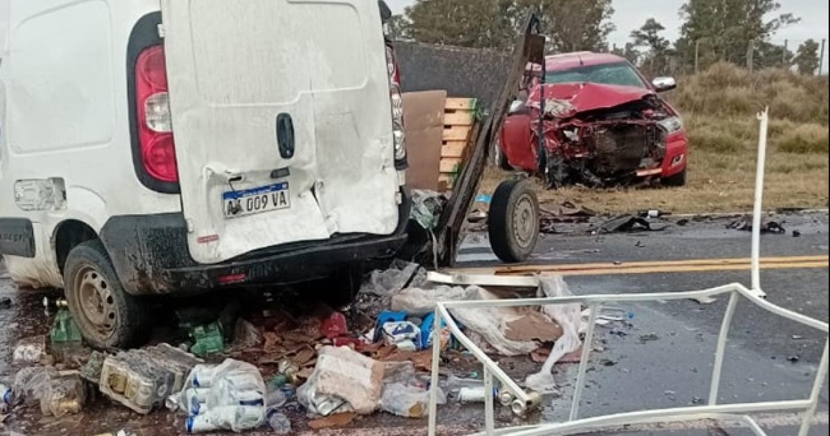 La colisión se produjo pasado el mediodía