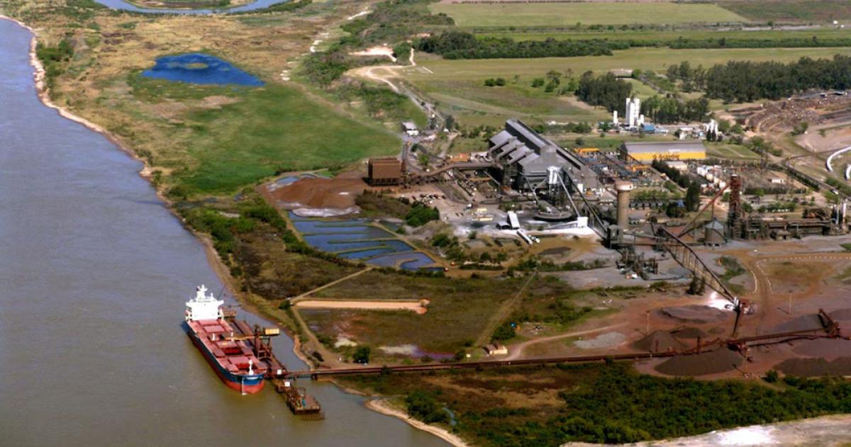 La planta de Villa Constitución Santa Fe frenar� la producción de la acería durante la próxima semana