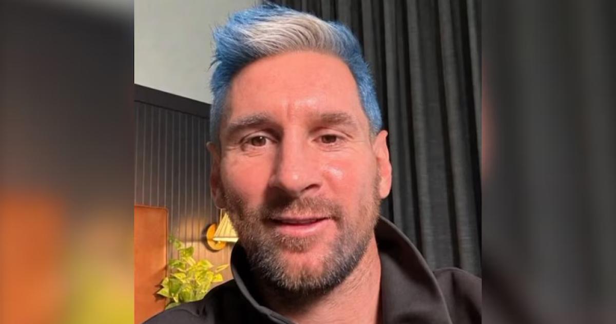 El jugador usó OpenAI para cambiarse el color de su pelo con los colores de Argentina